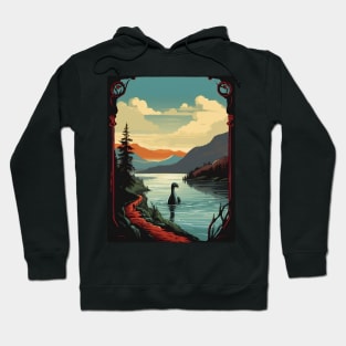 Nessie The Loch Ness Monster Hoodie